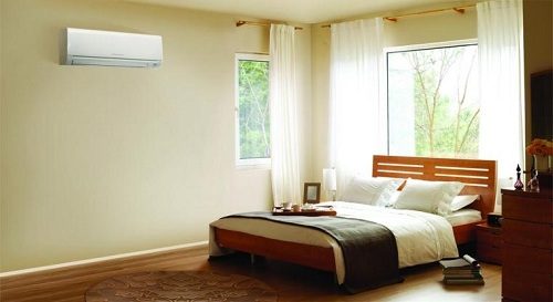 Vị trí lắp điều hòa trong phòng ngủ