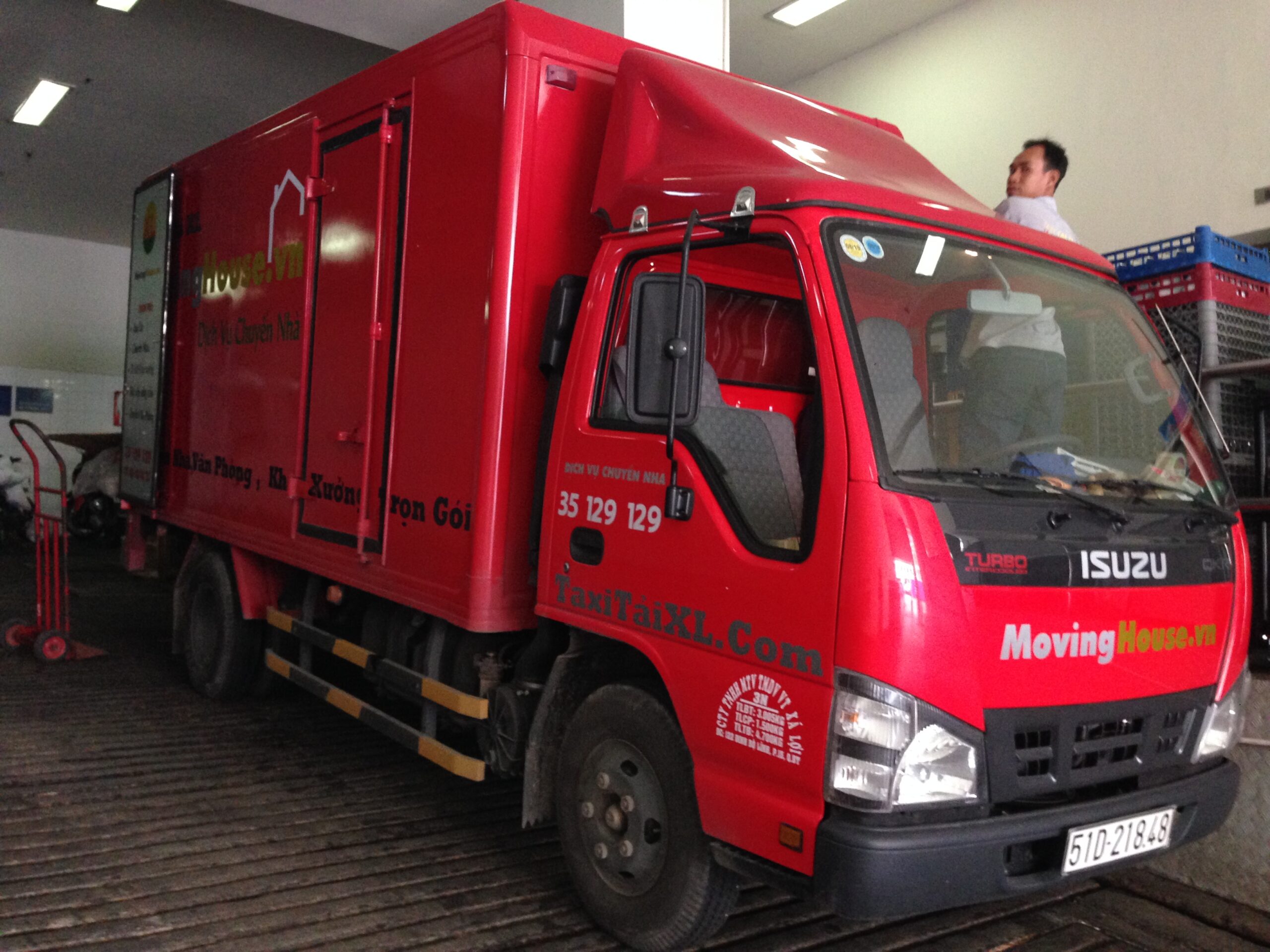 Xe tải chuyển nhà chất lượng tại TPHCM