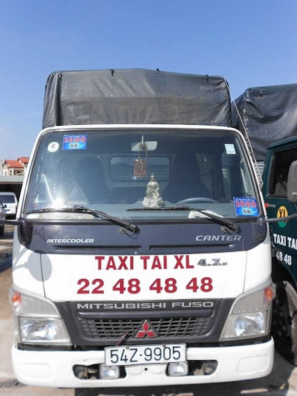 Xe tải chuyển nhà của một công ty uy tín tại TP HCM
