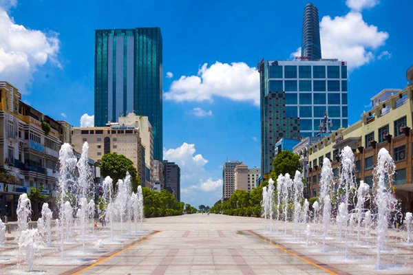 Phố đi bộ Nguyễn Huệ Sài Gòn