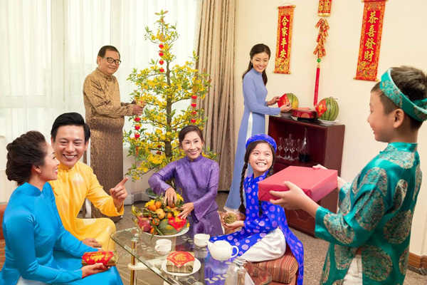 Sum vầy trong ngày tết đoàn viên