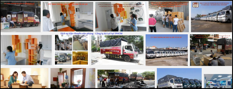 Dịch vụ vận chuyển văn phòng tại TPHCM