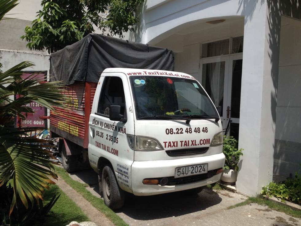 Mẫu xe tải chuyển nhà Sài Gòn dành cho sinh viên tại Xá Lợi