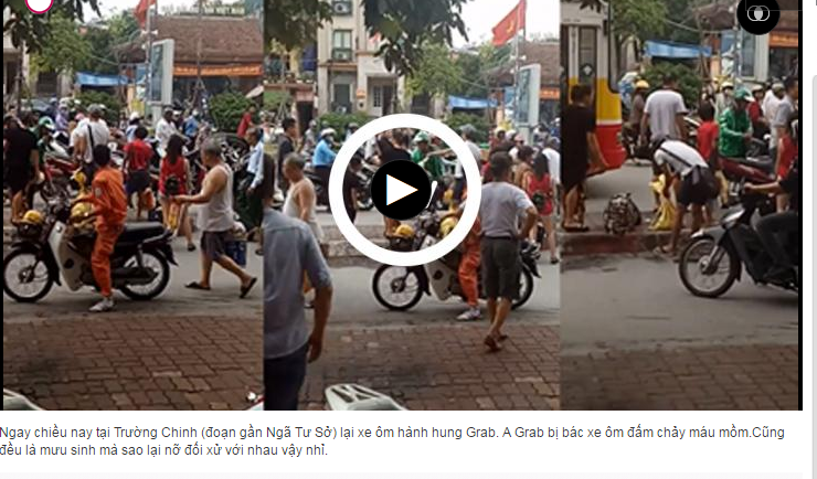 hiện trường sự việc