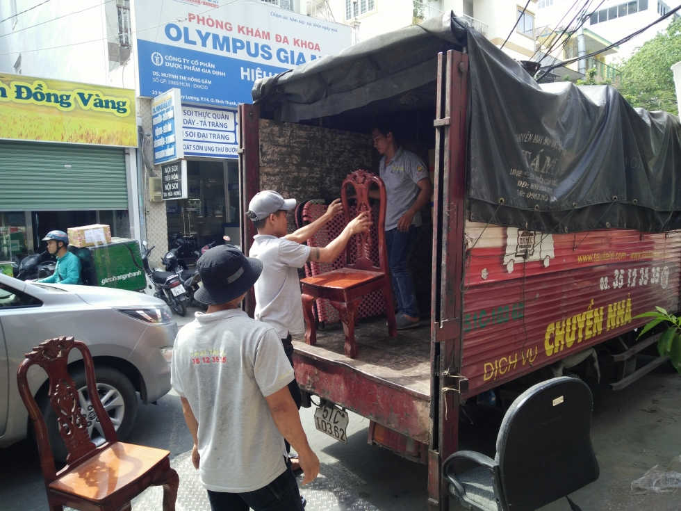 Dịch vụ cho thuê xe tải nhỏ chuyển nhà tại Xá Lợi giá chỉ 150k