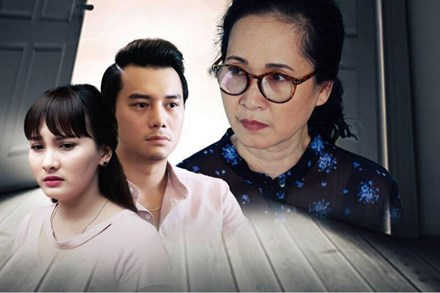 Bộ ba nhân vật chính trong phim "Sống chung với mẹ chồng"