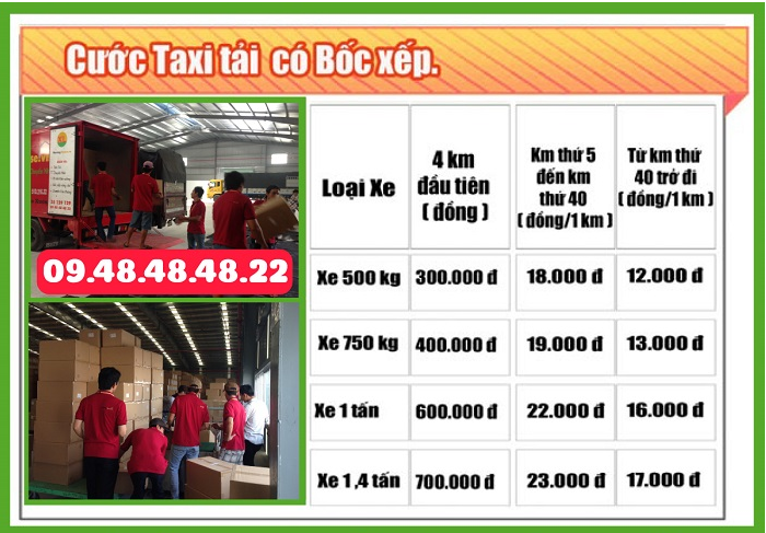 Báo giá chuyển văn phòng tại công ty vận tải Xá Lợi