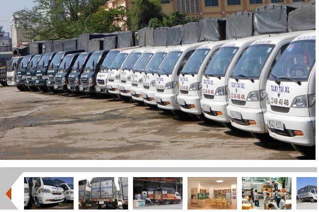 hệ thống xe tải của Xá Lợi Movinghouse