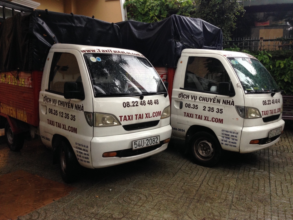 Xe tải chuyên dụng cung cấp dịch vụ vận chuyển văn phòng trọn gói TPHCM tại Xá Lợi