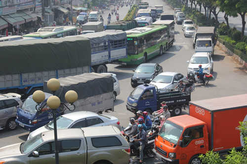 Tuyến đường quận 1 giao thông phức tạp