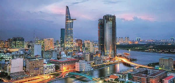 Thành phố Hồ Chí Minh nhìn từ trên cao