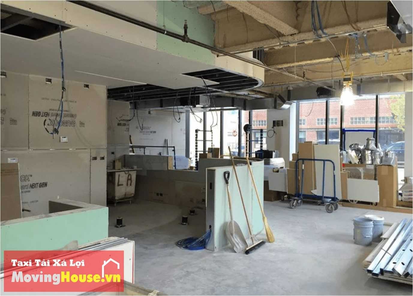 Thống kê vật dụng trước khi bàn giao trả lại mặt bằng