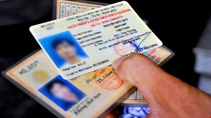 Giấy phép ;ái xe