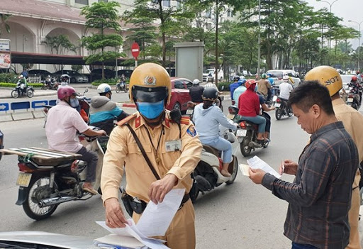 Xử phạt vi phạm giao thông