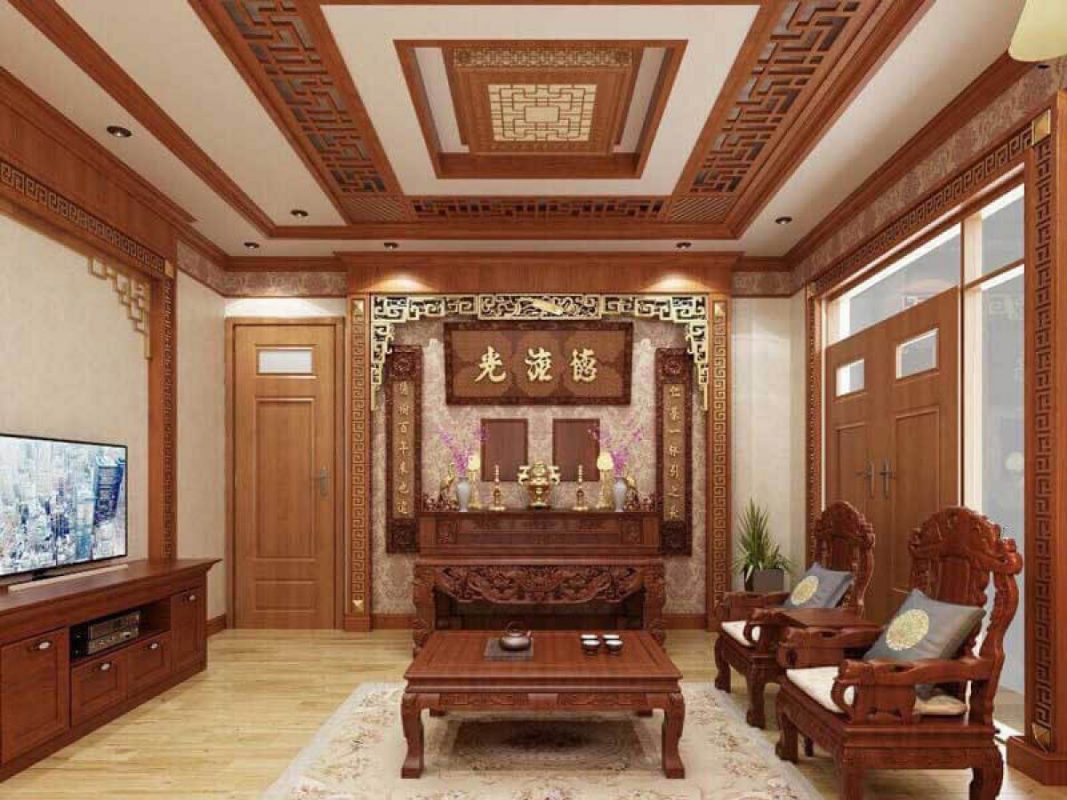 Ban thờ thuộc âm và cần tĩnh mới có thể tụ khí
