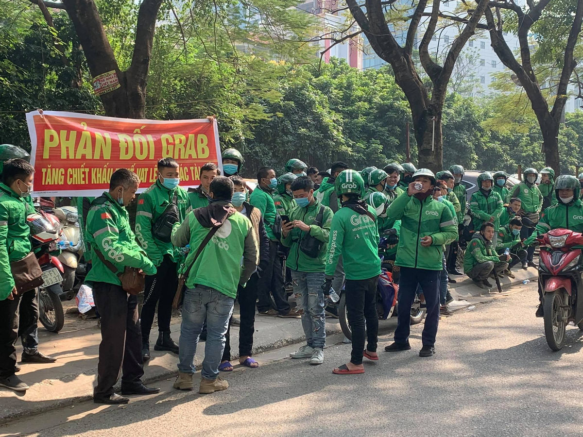 Tài xế GrabBike