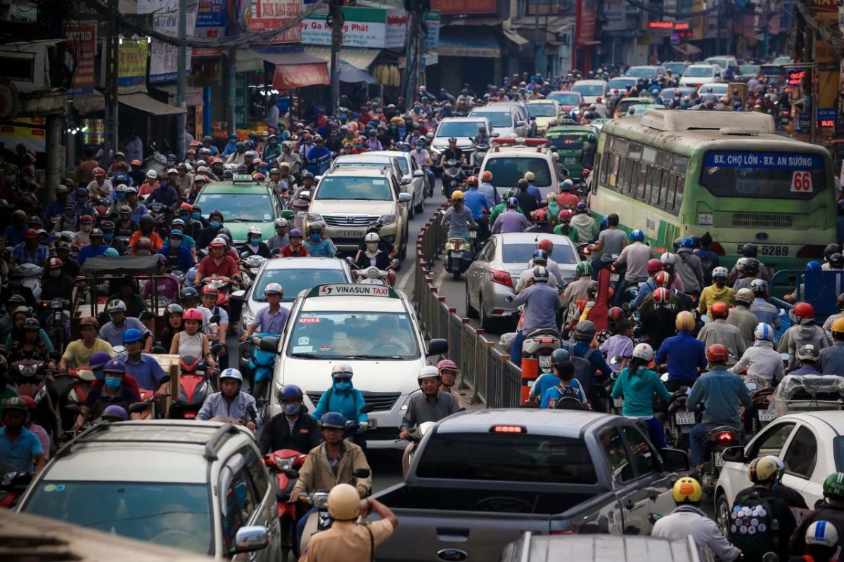 giao thông dịp tết