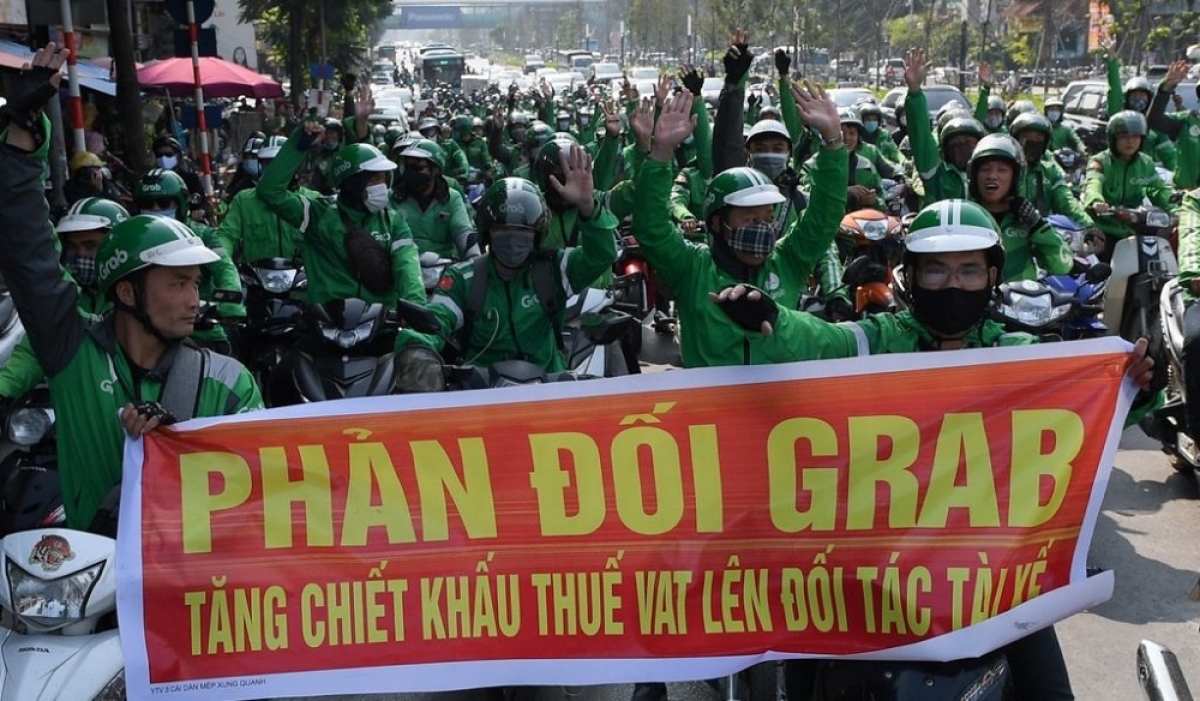 tài xế GrabBike