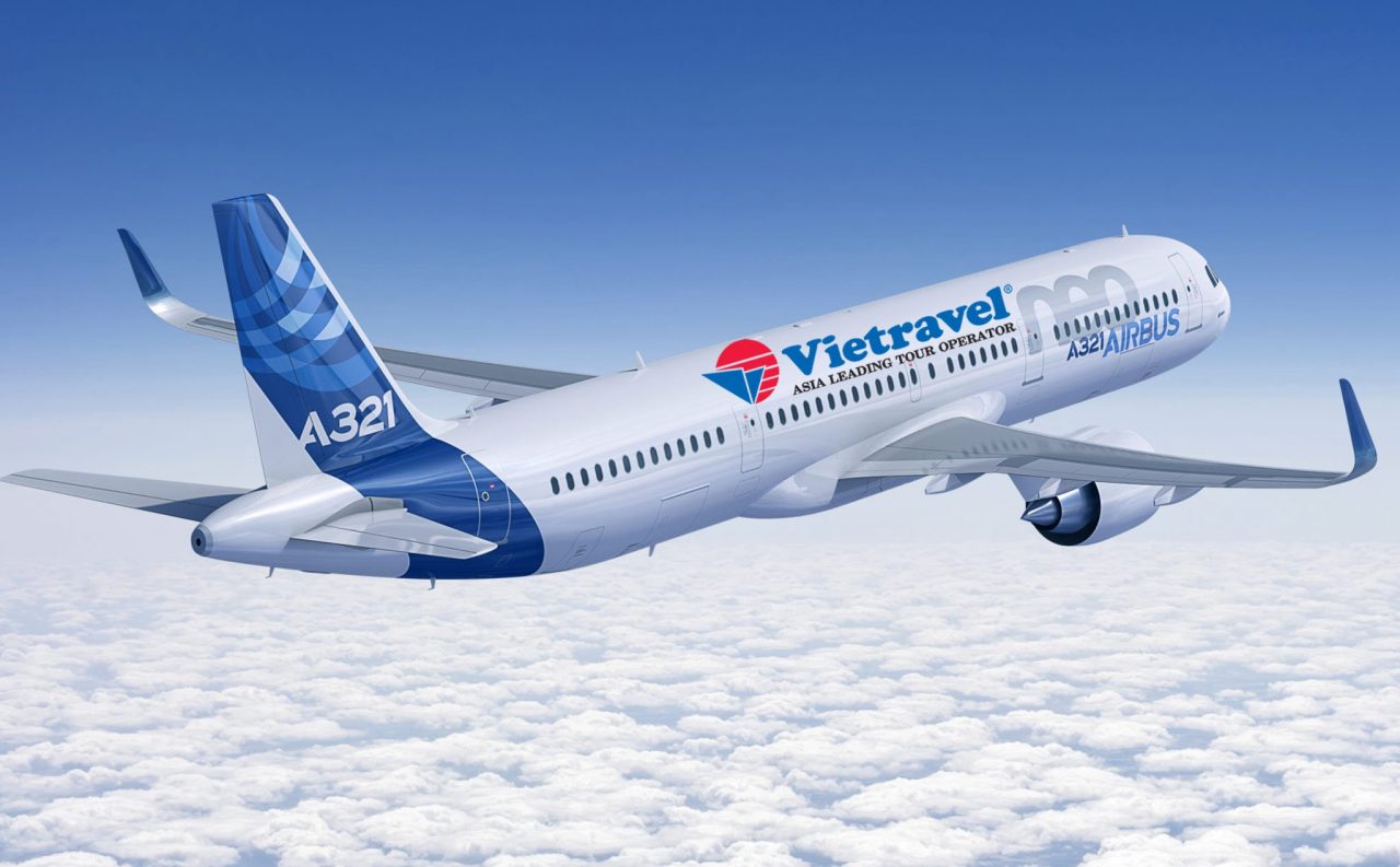 Vietravel Airlines cất cánh chuyến bay đầu tiên theo lộ trình Hà Nội-Huế-Thành phố Hồ Chí Minh ngay trong ngày ra mắt