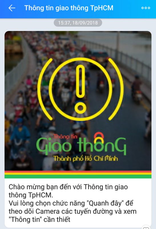 tình hình giao thông