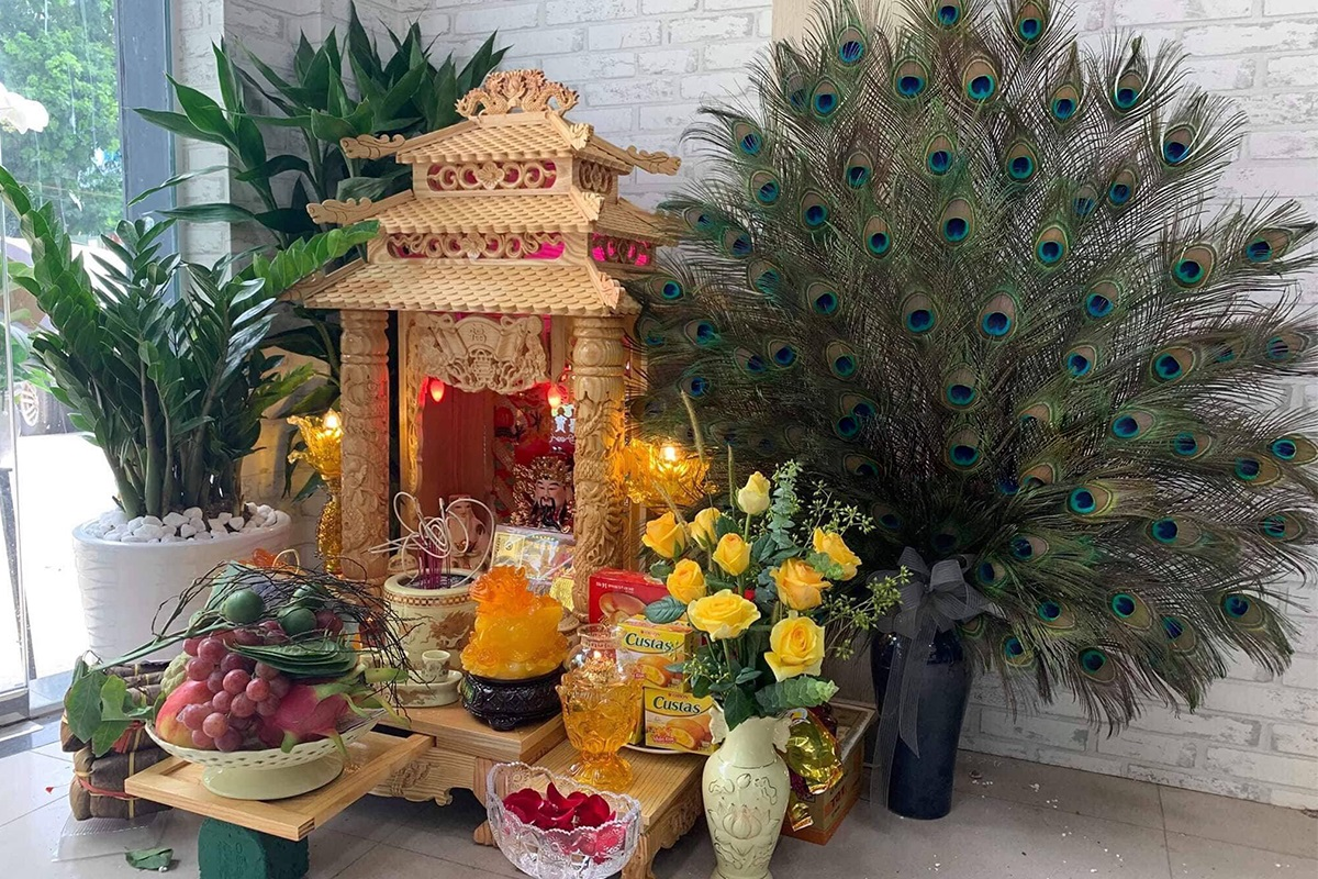 Vị trí đặt bàn thờ ông Địa