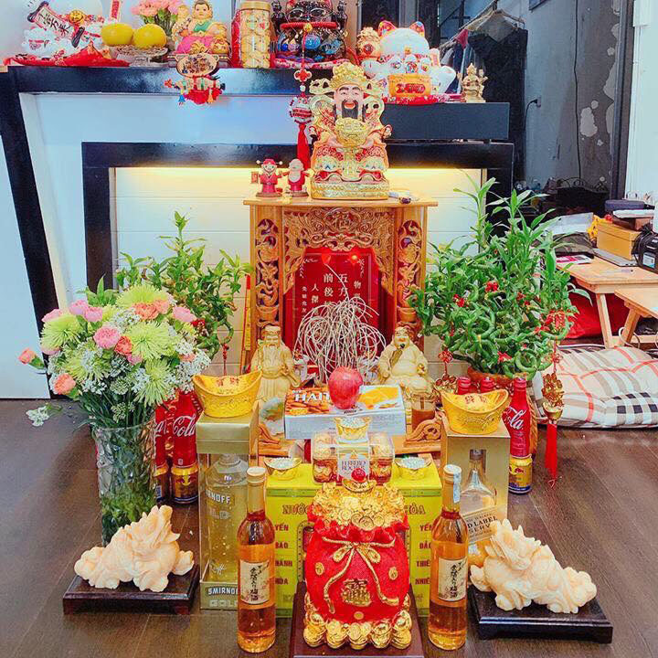 Bố trí bình hoa
