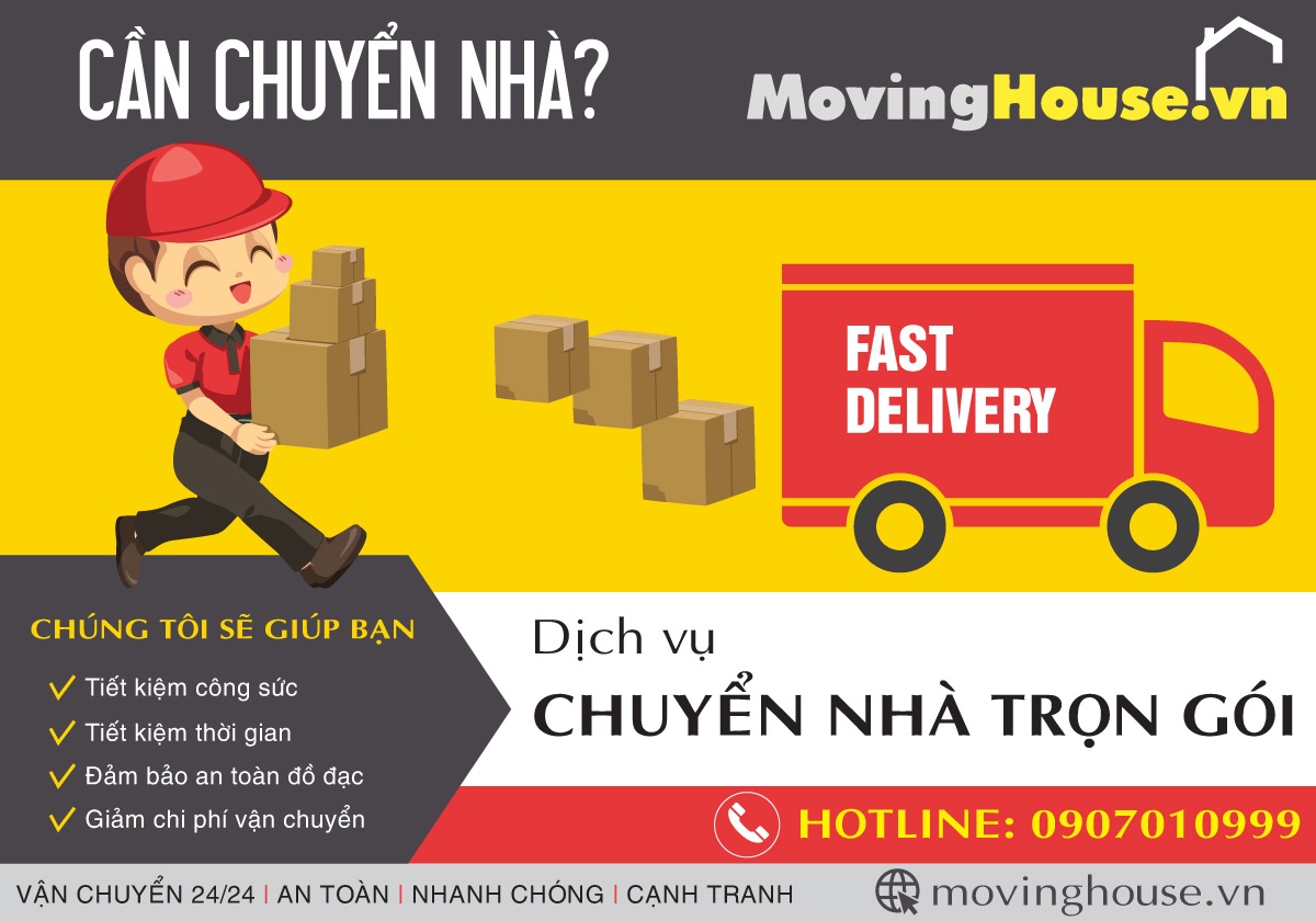 Dịch vụ chuyển nhà trọn gói uy tín Moving House