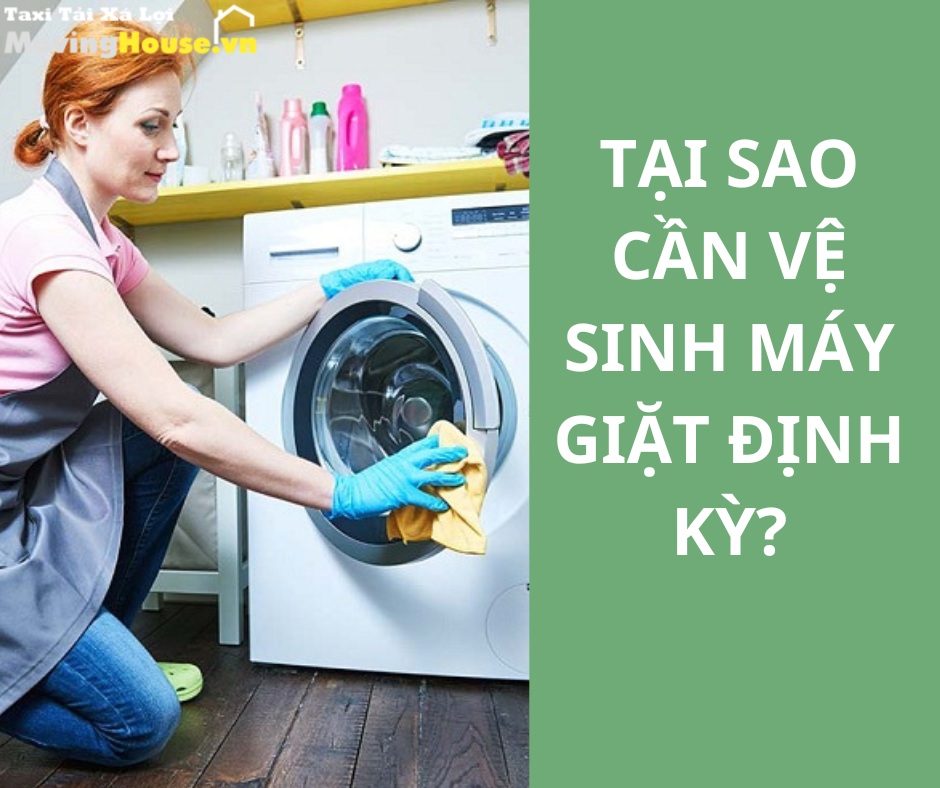 Tại sao cần vệ sinh máy giặt tại nhà