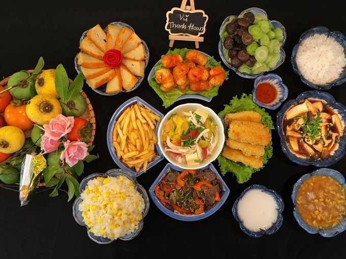 Mâm lễ cúng tổ tiên ngày rằm tháng 7