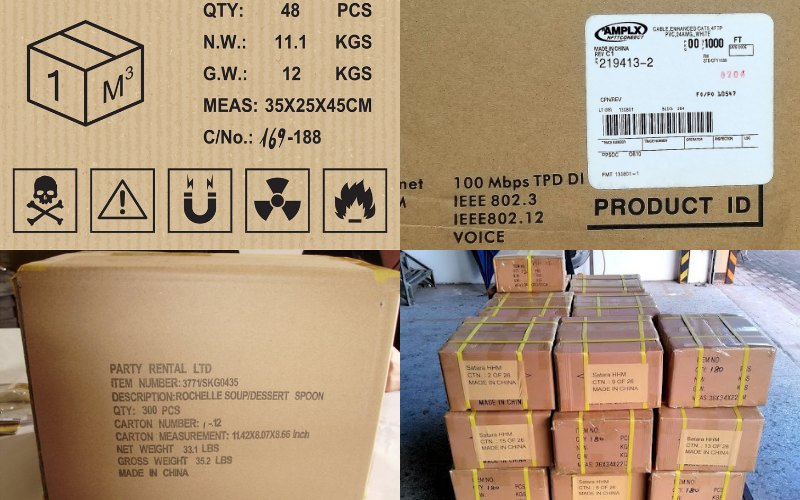 Shipping mark có mấy loại