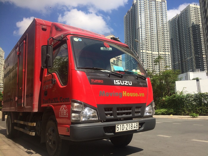 Xe tải chuyển nhà 2.5 tấn