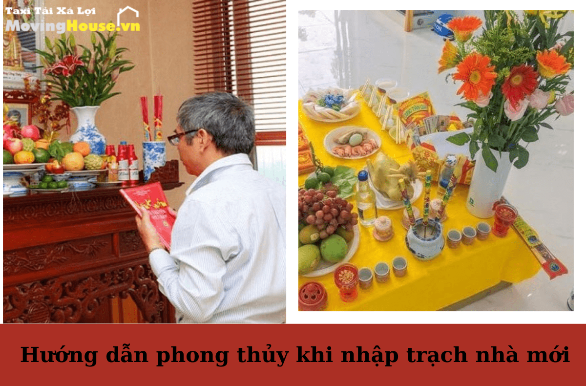 Hướng dẫn phong thủy khi nhập trạch nhà mới