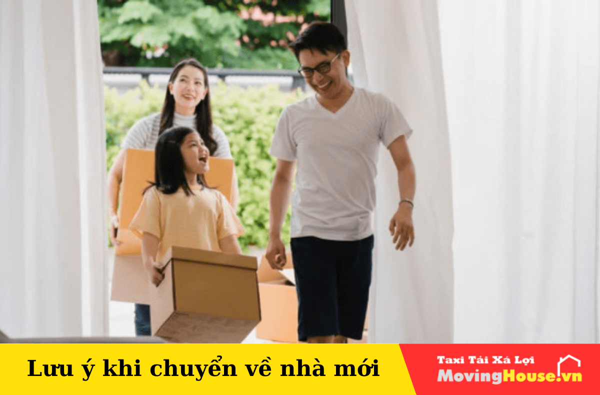Lưu ý khi chuyển nhà tuổi Giáp Thìn
