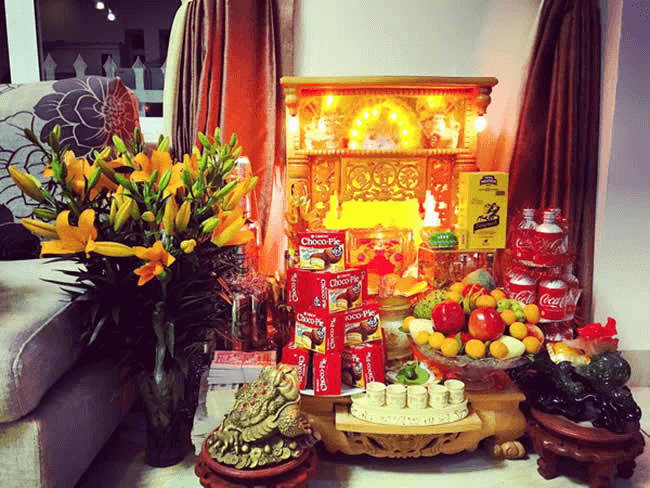lễ vật cúng ông thần tài thổ địa ngày 23 tháng chạp