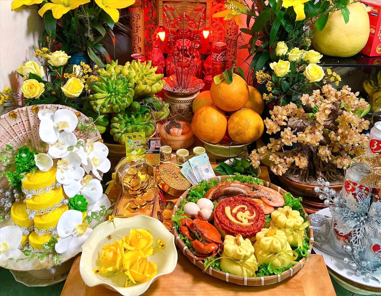 Lễ vật cúng thần tài thổ địa ngày mùng 10