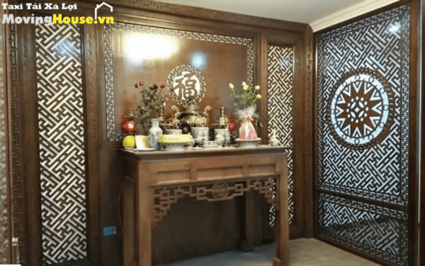 Kiêng kỵ khi di chuyển bàn thờ từ cao xuống thấp