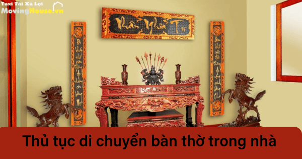 Xem ngày chuyển bàn thờ theo tuổi chuẩn xác