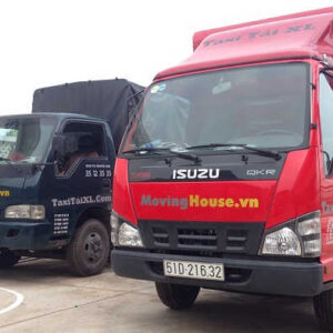 xe tải chở hàng đi tỉnh của Moving House