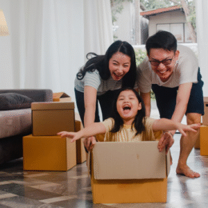 Quan tâm đến tâm lý của trẻ khi chuyển nhà